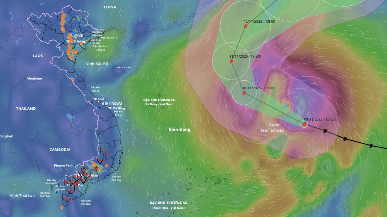 Bão Phượng Hoàng chính thức mạnh lên cấp siêu bão- Ảnh 1. Bão Phượng Hoàng chính thức mạnh lên cấp siêu bão- Ảnh 1.