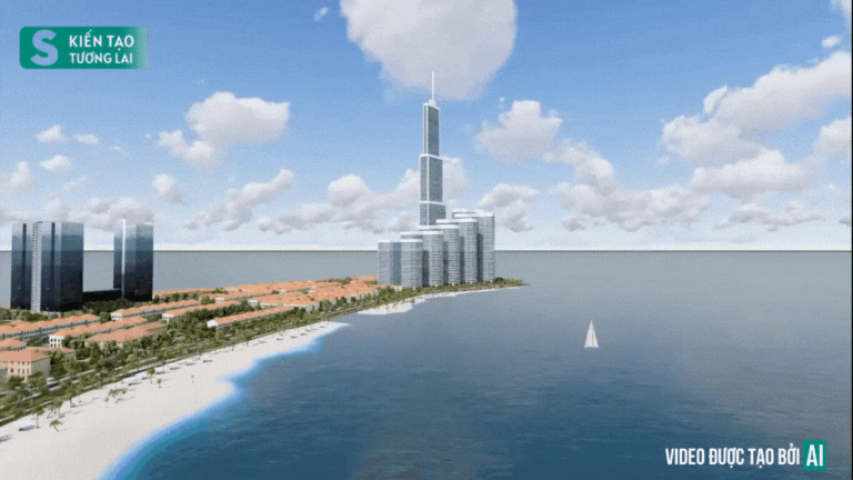 Tháp 108 tầng sừng sững giữa biển khơi Việt Nam: Sẽ vượt qua Trung Quốc, Hàn Quốc trong top 10 thế giới? - Ảnh 1.