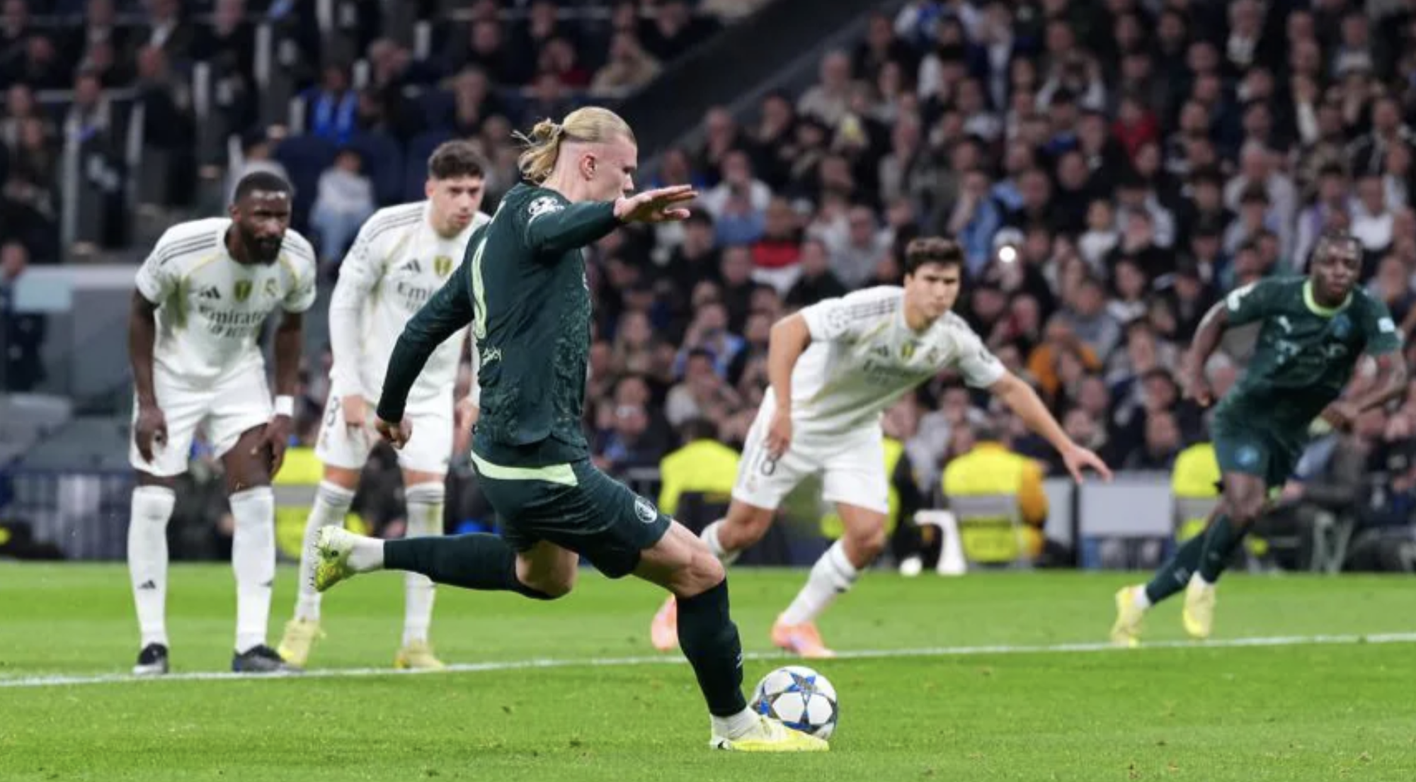 Haaland chạm tay kỳ tích, Man City đánh sập pháo đài Real Madrid - Ảnh 5.