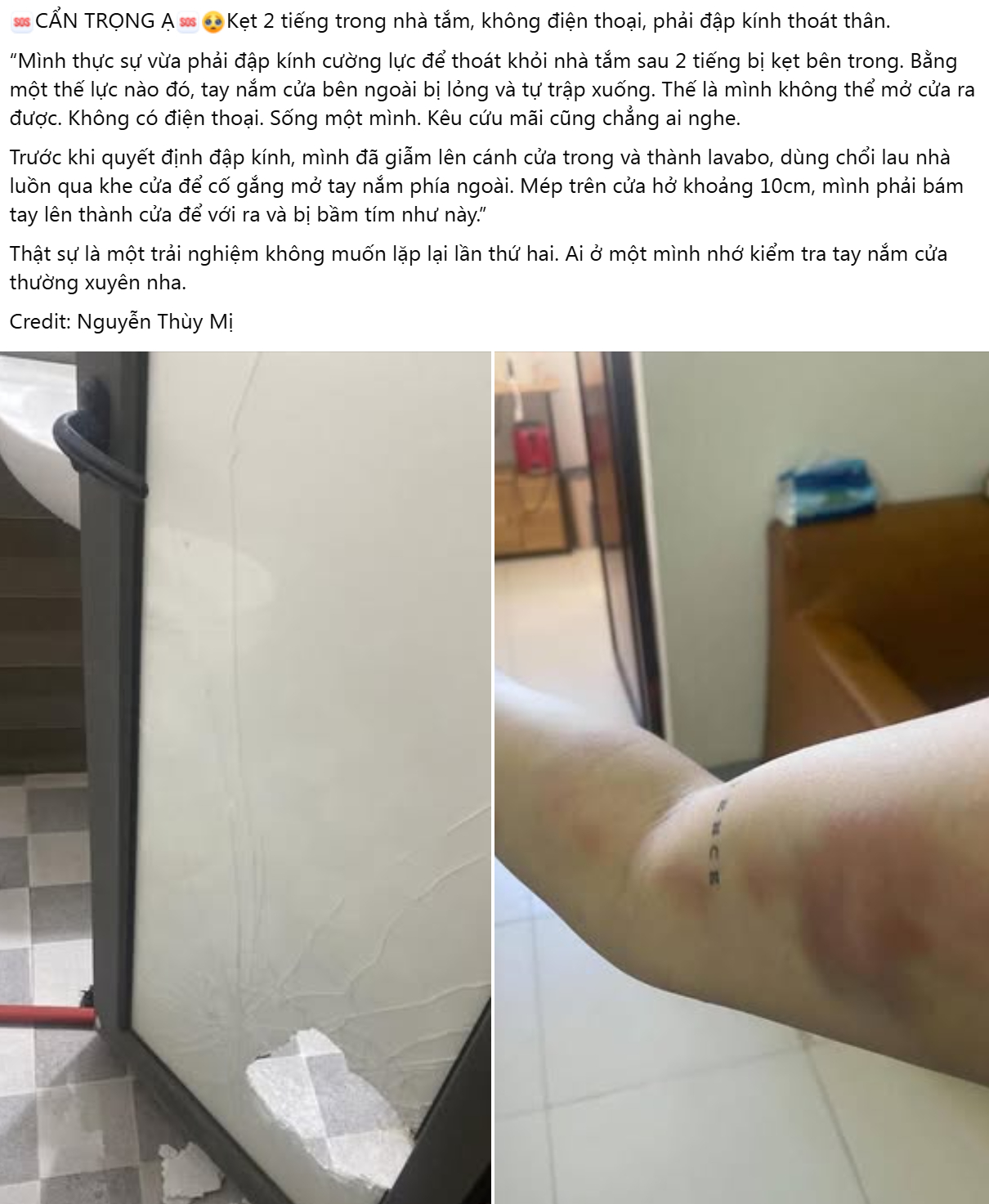 Mắc Kẹt Trong Nhà Tắm , Cô Gái Được Cứu Nhờ Trợ Lý Ảo Trên Điện Thọai - Ảnh 2.