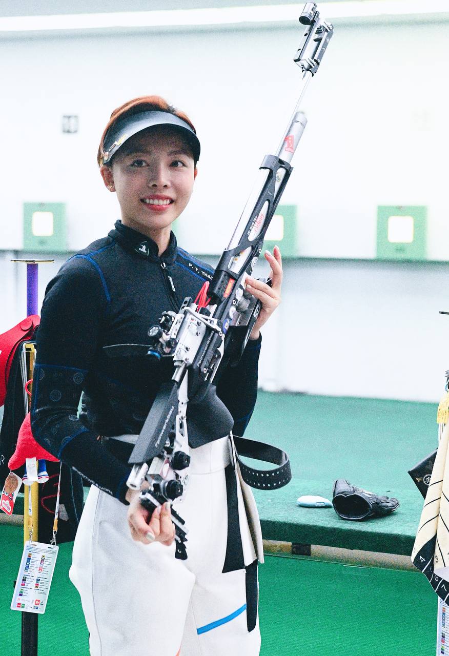 Ngẩn ngơ visual nữ xạ thủ Phí Thanh Thảo, xinh không góc chết, ngầu đét phá kỷ lục SEA Games- Ảnh 14. Ngẩn ngơ visual nữ xạ thủ Phí Thanh Thảo, xinh không góc chết, ngầu đét phá kỷ lục SEA Games- Ảnh 14.