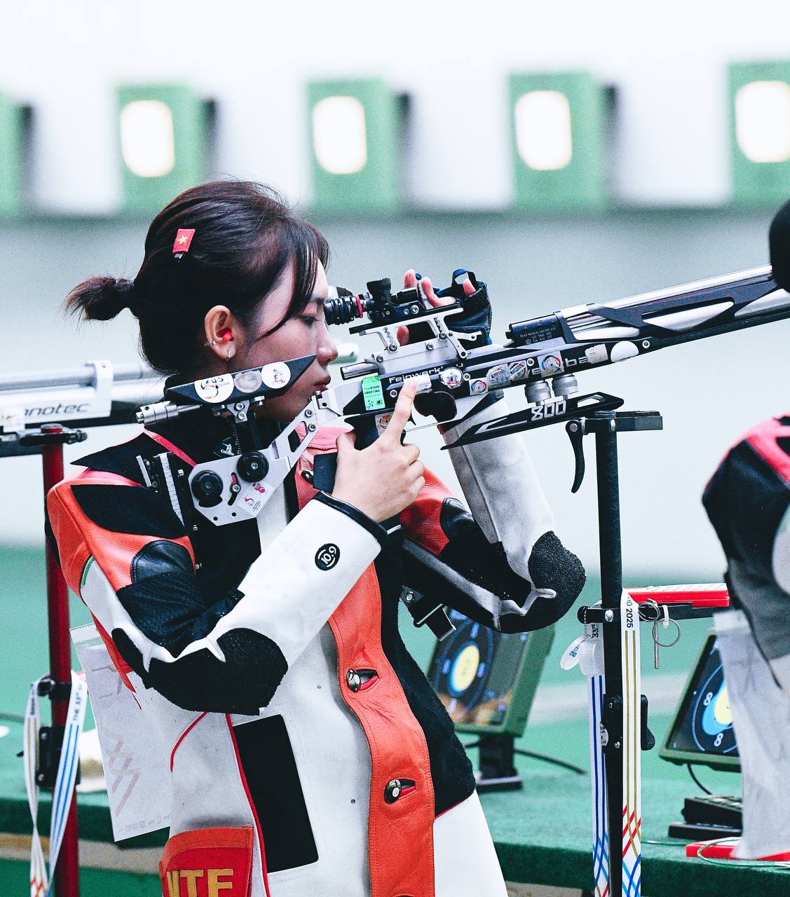 3 mỹ nhân xinh phát sáng ở trường bắn SEA Games, một chi tiết nhìn thôi cũng thấy rưng rưng tự hào Việt Nam- Ảnh 6. 3 mỹ nhân xinh phát sáng ở trường bắn SEA Games, một chi tiết nhìn thôi cũng thấy rưng rưng tự hào Việt Nam- Ảnh 6.