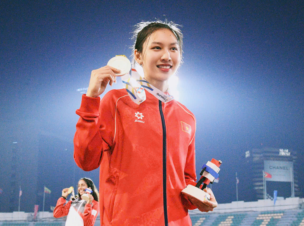 Phỏng vấn "nữ thần" Việt Nam 2k5 lần đầu dự SEA Games đã phá kỉ lục tồn tại suốt 15 năm, còn cực xinh đẹp - Ảnh 1. Phỏng vấn "nữ thần" Việt Nam 2k5 lần đầu dự SEA Games đã phá kỉ lục tồn tại suốt 15 năm, còn cực xinh đẹp - Ảnh 1.