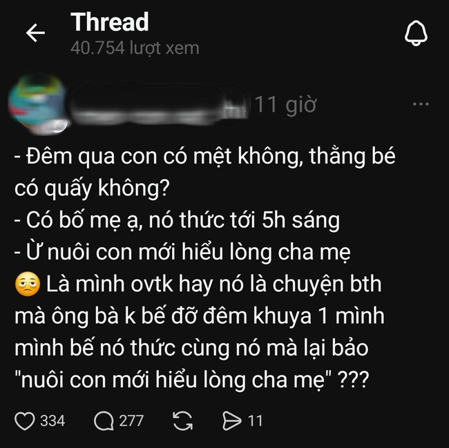 MXH bùng nổ tranh cãi vì 1 câu nói "nuôi con mới hiểu lòng cha mẹ": Khi yêu cầu giác ngộ và mong muốn cảm thông va vào nhau- Ảnh 1.