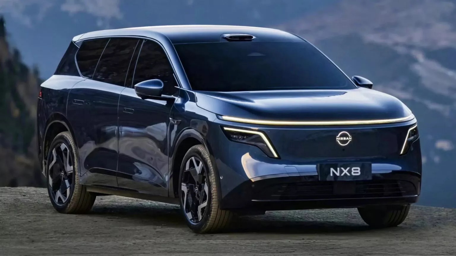 Nissan NX8 - SUV mới ngang cỡ Santa Fe, ngoại hình bóng bẩy, đèn OLED, có cả bản điện và hybrid- Ảnh 6. Nissan NX8 - SUV mới ngang cỡ Santa Fe, ngoại hình bóng bẩy, đèn OLED, có cả bản điện và hybrid- Ảnh 6.