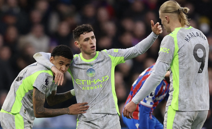 Man City đè bẹp Crystal Palace tại Selhurst Park - Ảnh 6.