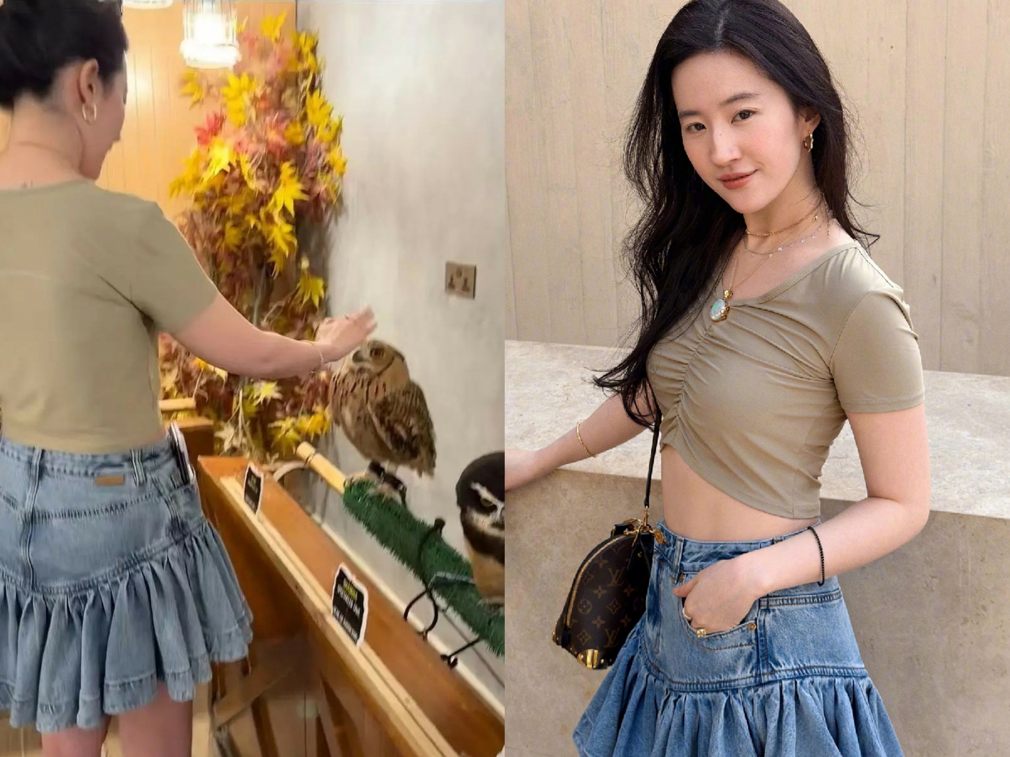 Thân hình "giả dối" của Lưu Diệc Phi - Ảnh 3. Thân hình "giả dối" của Lưu Diệc Phi - Ảnh 3.