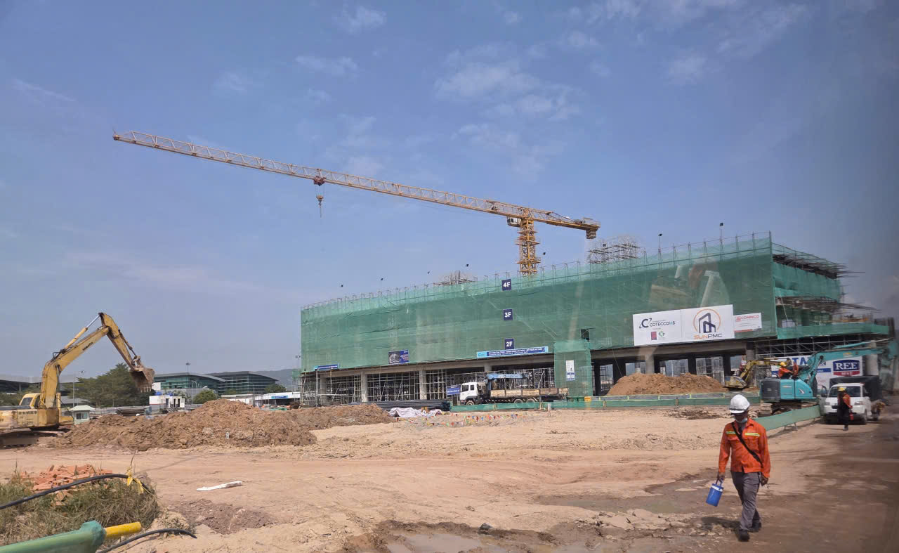 Cận cảnh đại công trường mở rộng sân bay Phú Quốc 20 triệu khách mỗi năm - Ảnh 6.