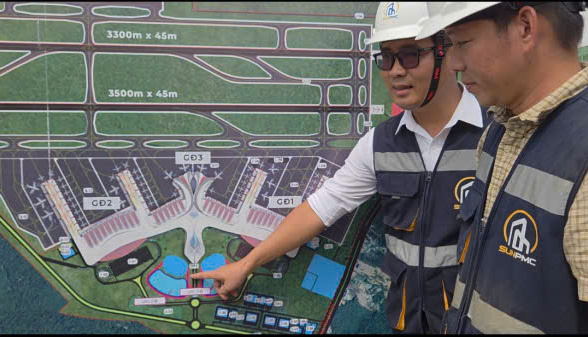 Cận cảnh đại công trường mở rộng sân bay Phú Quốc 20 triệu khách mỗi năm - Ảnh 8.