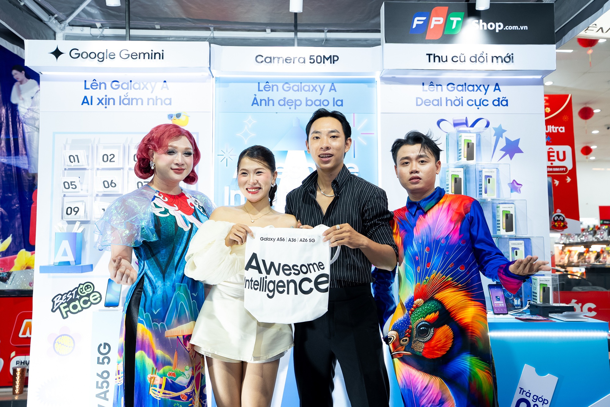 D&ograve; l&ocirc; t&ocirc;, xin xăm, săn deal hời khi l&ecirc;n đời Galaxy A56: Loạt hoạt động hấp dẫn tại Awesome Immersive Tour - Ảnh 1.