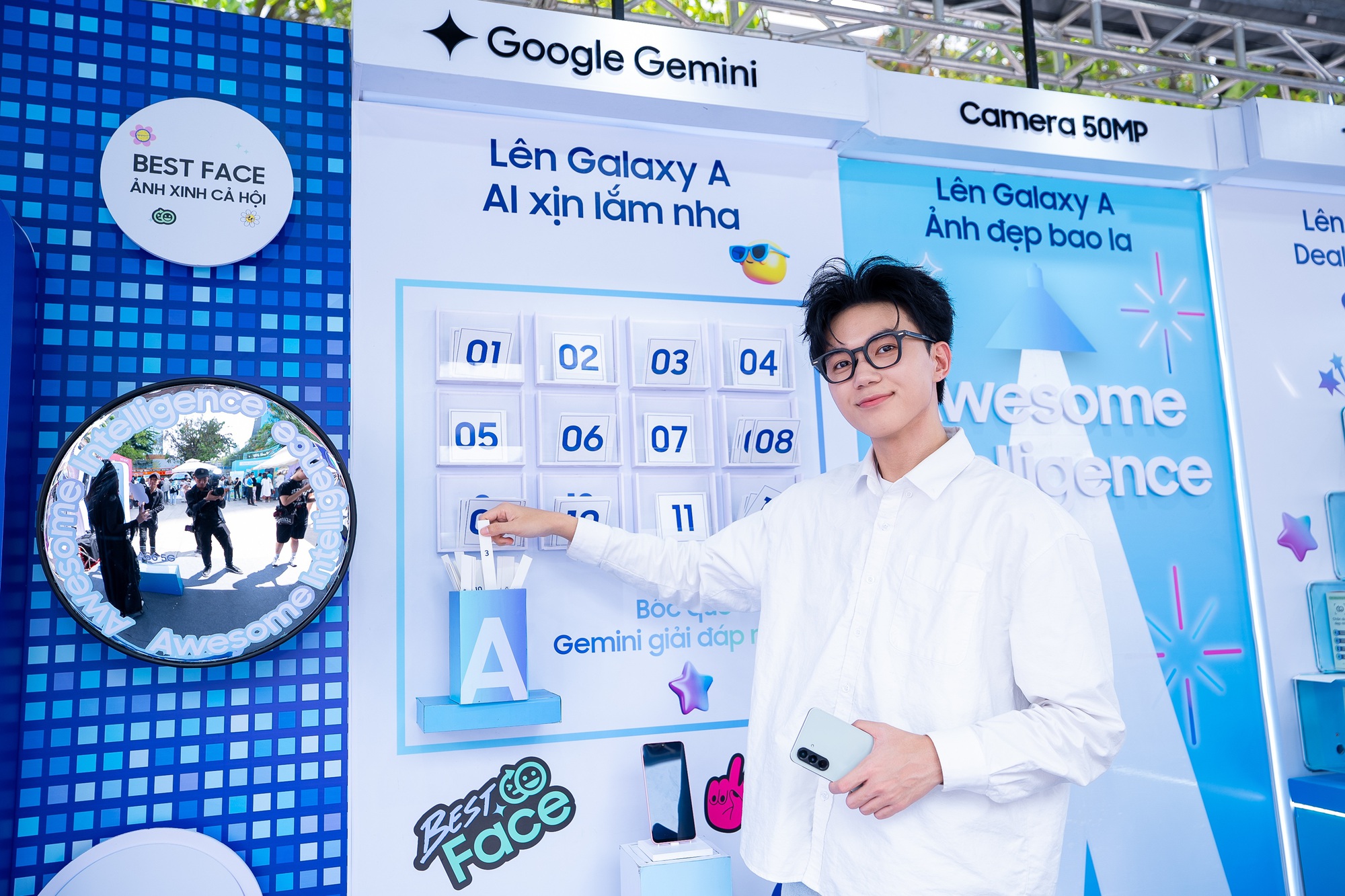 D&ograve; l&ocirc; t&ocirc;, xin xăm, săn deal hời khi l&ecirc;n đời Galaxy A56: Loạt hoạt động hấp dẫn tại Awesome Immersive Tour - Ảnh 2.