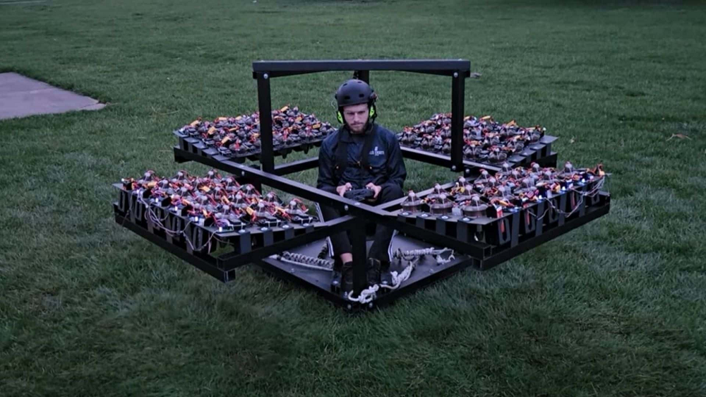 Đ&acirc;y l&agrave; chiếc m&ocirc; t&ocirc; bay được chế tạo từ 48 động cơ phản lực thu nhỏ v&agrave; bạn c&oacute; thể mua trước với 990 USD - Ảnh 2.