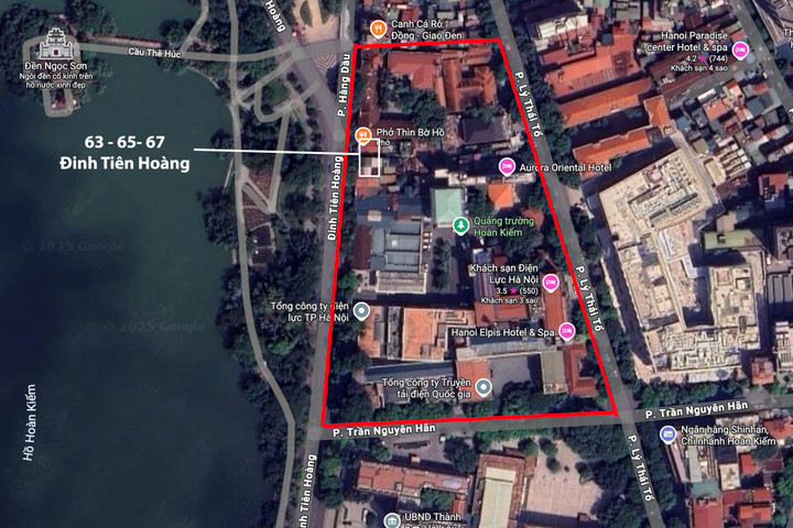 Bồi thường đất Hồ Ho&agrave;n Kiếm: Khu đất ' kim cương ' được đền b&ugrave; 400 tỷ đồng - Ảnh 3.
