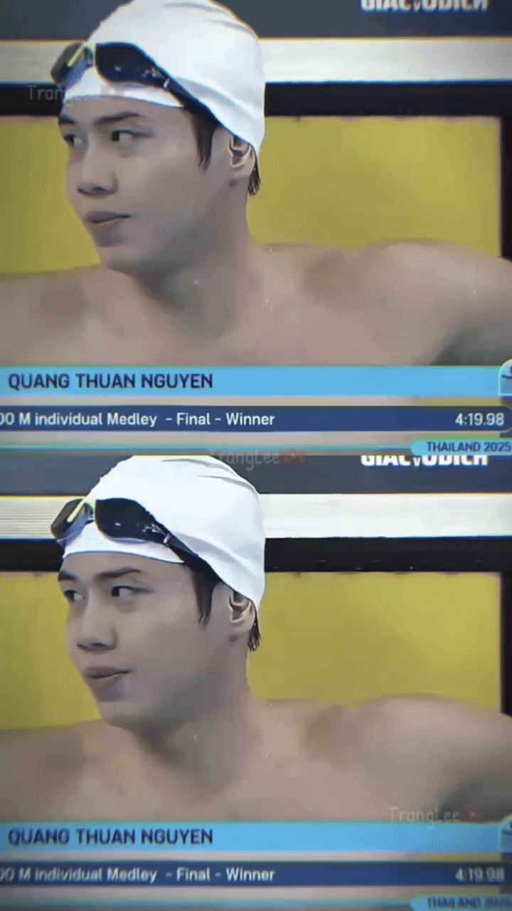 MXH điên đảo với pha nháy mắt chuẩn nam thần của kình ngư Việt Nam- Ảnh 2. MXH điên đảo với pha nháy mắt chuẩn nam thần của kình ngư Việt Nam- Ảnh 2.