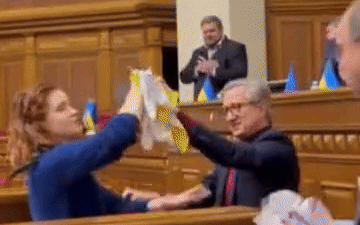 Nguy&ecirc;n do g&acirc;y ẩu đả kinh ho&agrave;ng trong quốc hội Thổ Nhĩ Kỳ? - Ảnh 2.