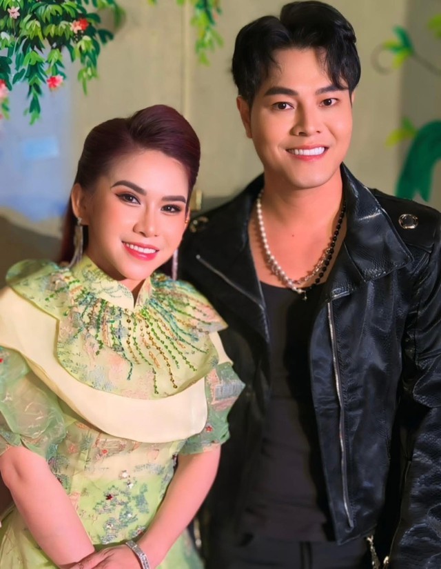 Nghệ sĩ Bình Tinh và ca sĩ Nhật Minh 