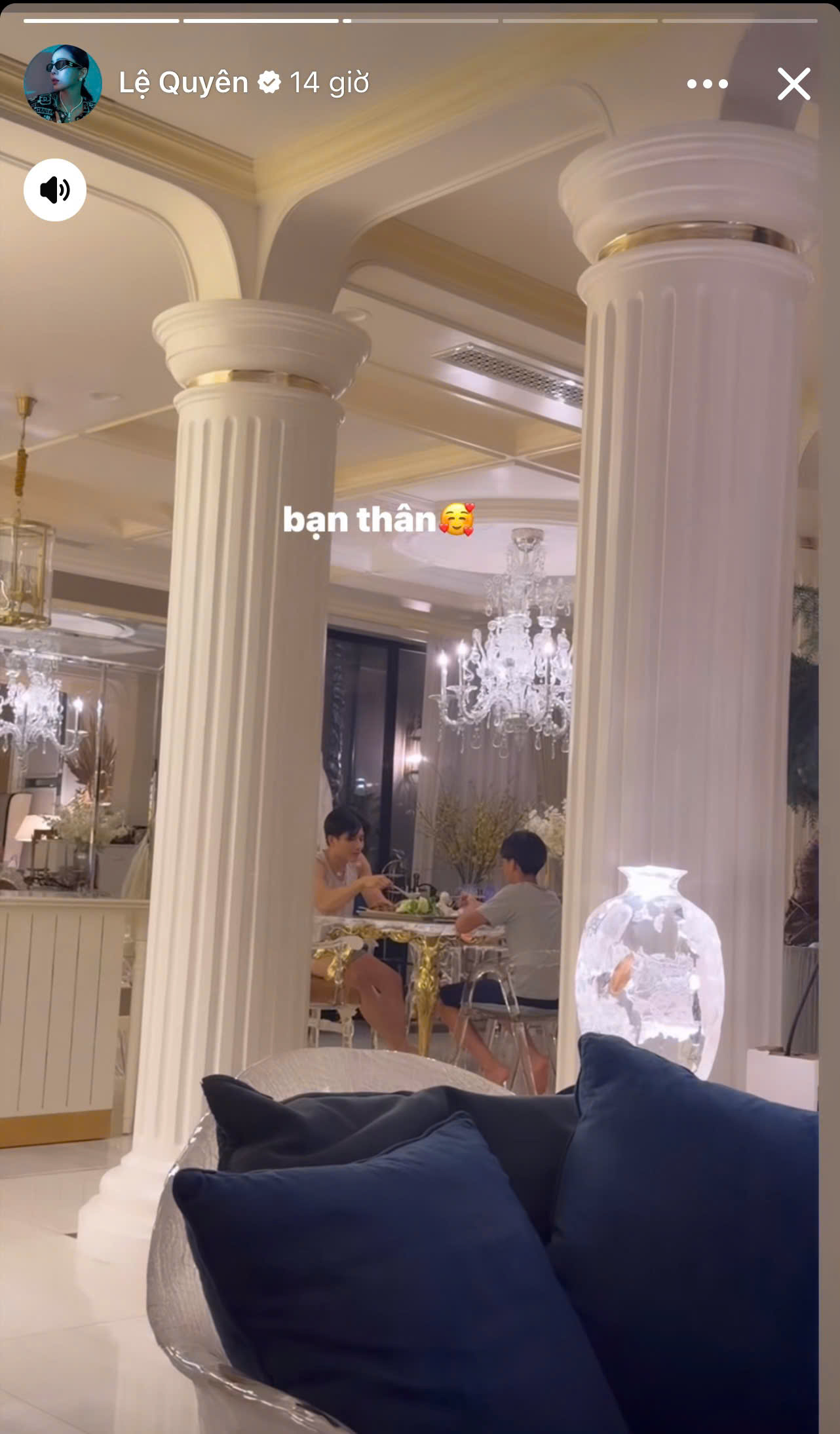 Lo&aacute; mắt khung cảnh b&ecirc;n trong biệt thự đắt đỏ, 3,6 tỷ chỉ x&acirc;y được c&aacute;i cổng của Lệ Quy&ecirc;n- Ảnh 2.