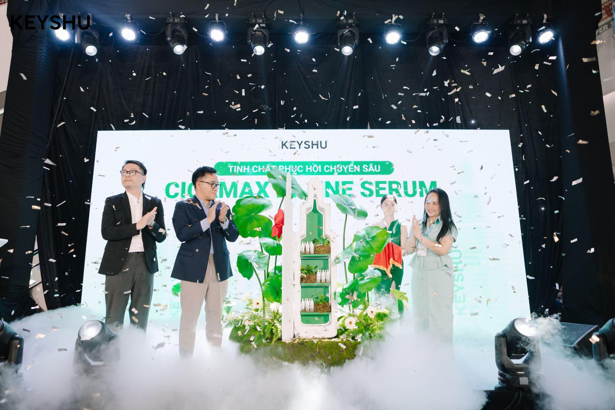 Màn kết hợp của LyLy - Anh Tú tại sự kiện ra mắt Cicamax Refine Serum - Ảnh 4.