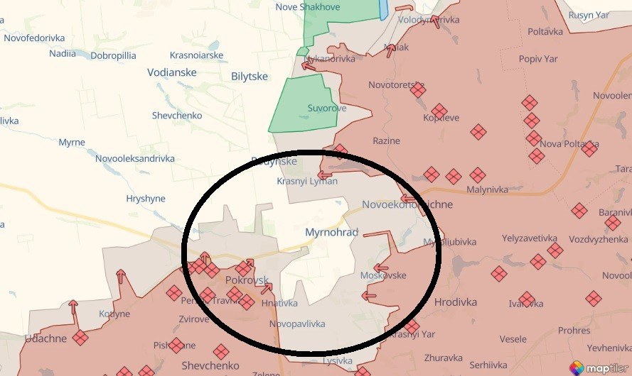 99 % Binh sĩ Ukraine có nguy cơ thiệt mạng ở Myrnohrad giữa vòng vây quân Nga - Ảnh 1.