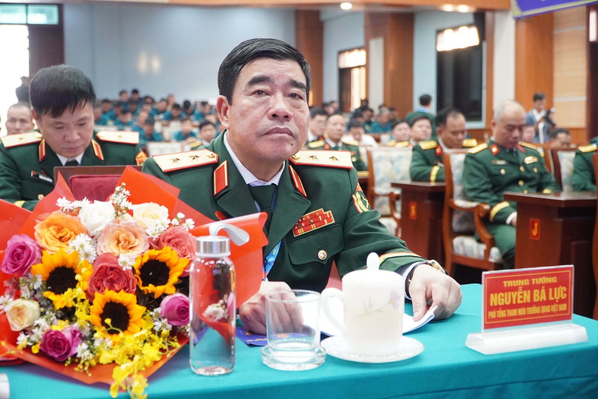 Trung tướng Nguyễn Bá Lực giữ chức Chủ tịch Liên đoàn Võ thuật Quân đội nhân dân Việt Nam - Ảnh 3.