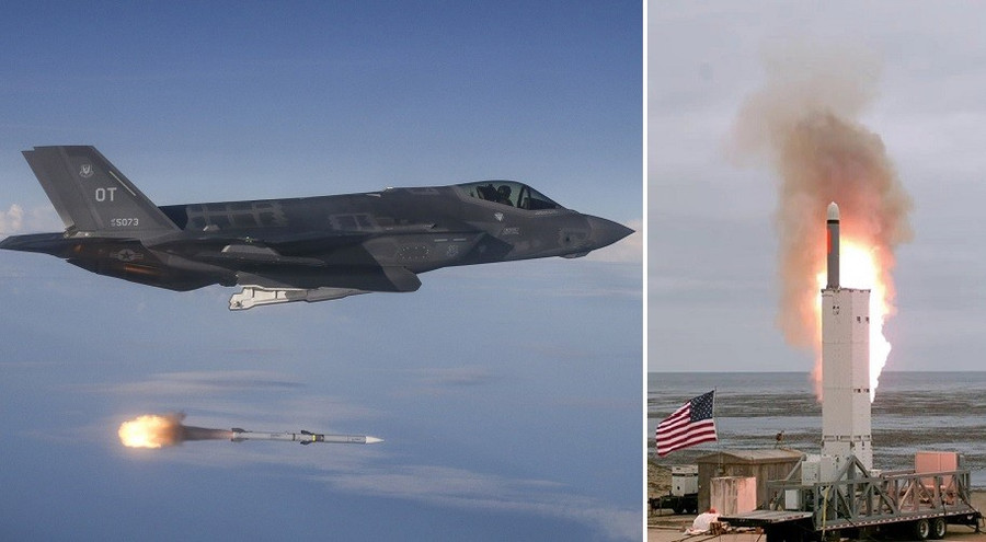 Mỹ triển khai F - 35 v&agrave; Tomahawk để đảm bảo h&ograve;a b&igrave;nh cho Ukraine - Ảnh 1.