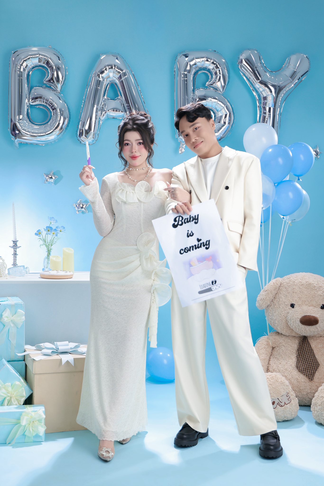 Linh Barbie nghẹn ngào thông báo mất con, 2 tuần sau khi em bé ra đi mới biết - Ảnh 3. Linh Barbie nghẹn ngào thông báo mất con, 2 tuần sau khi em bé ra đi mới biết - Ảnh 3.