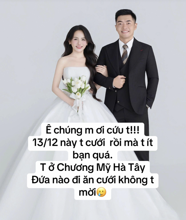 Độc lạ Chương Mỹ: C&ocirc; d&acirc;u l&ecirc;n mạng mời người lạ đến đ&aacute;m cưới, kết quả b&ecirc; cỗ mỏi tay, chắc chỉ Việt Nam mới c&oacute;! - Ảnh 1.