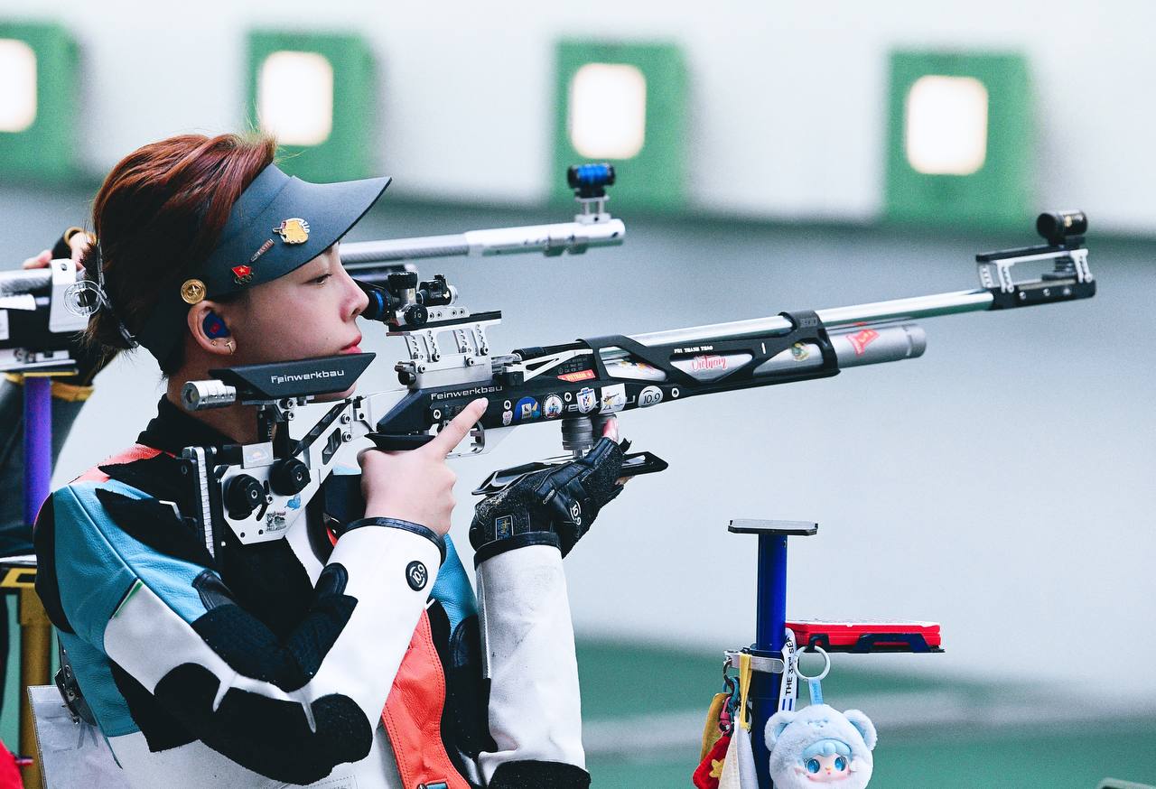 Bằng chứng cho thấy hotboy 8 m&uacute;i của U22 Việt Nam đ&atilde; lọt v&agrave;o "tầm ngắm" của nữ xạ thủ đẹp nhất SEA Games - Ảnh 1.