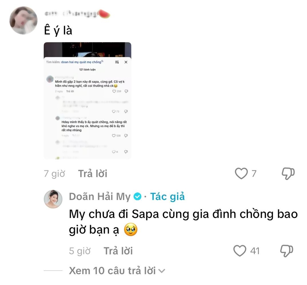 Doãn Hải My bị "phốt" hỗn với gia đình nhà chồng, nói 1 câu nhẹ nhàng đủ bác bỏ mọi thứ - Ảnh 3.