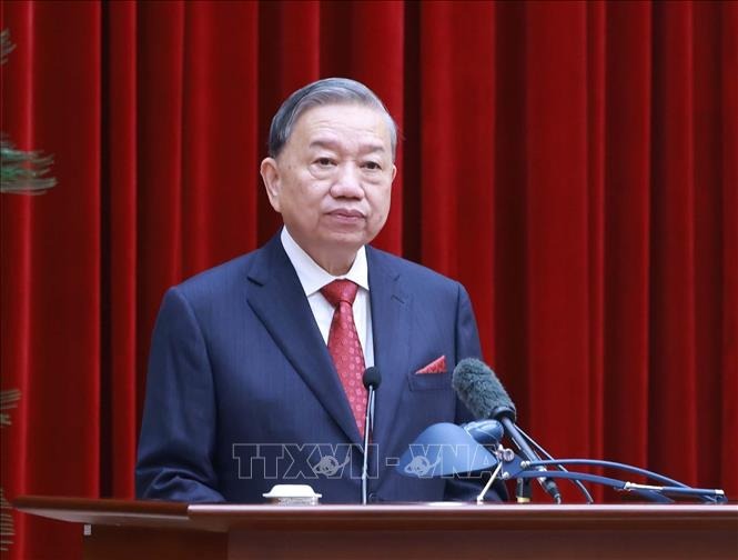 H&igrave;nh ảnh bế mạc Hội nghị Trung ương 15  - Ảnh 3.