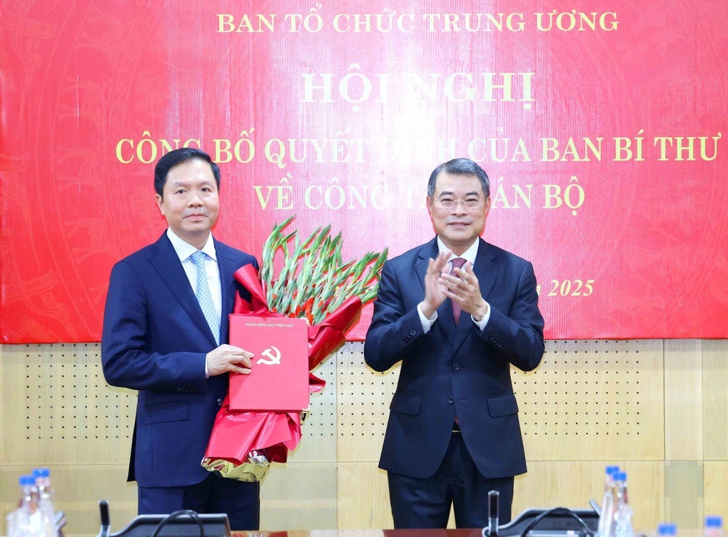 Trịnh Mạnh Linh được bổ nhiệm làm Phó Trưởng Ban Tổ chức Trung ương - Ảnh 1.