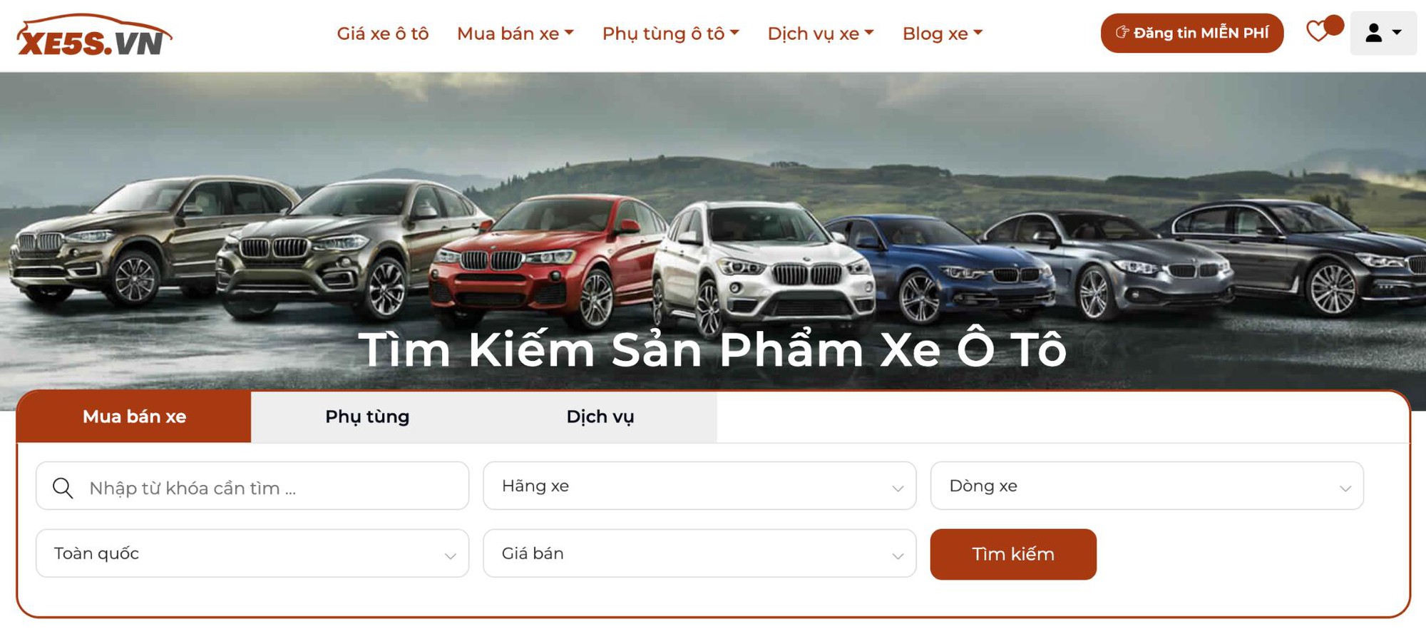 Tài xế tìm phụ tùng theo xe ô tô nhanh chóng tiện lợi tại Xe5s.vn - Ảnh 1. Tài xế tìm phụ tùng theo xe ô tô nhanh chóng tiện lợi tại Xe5s.vn - Ảnh 1.