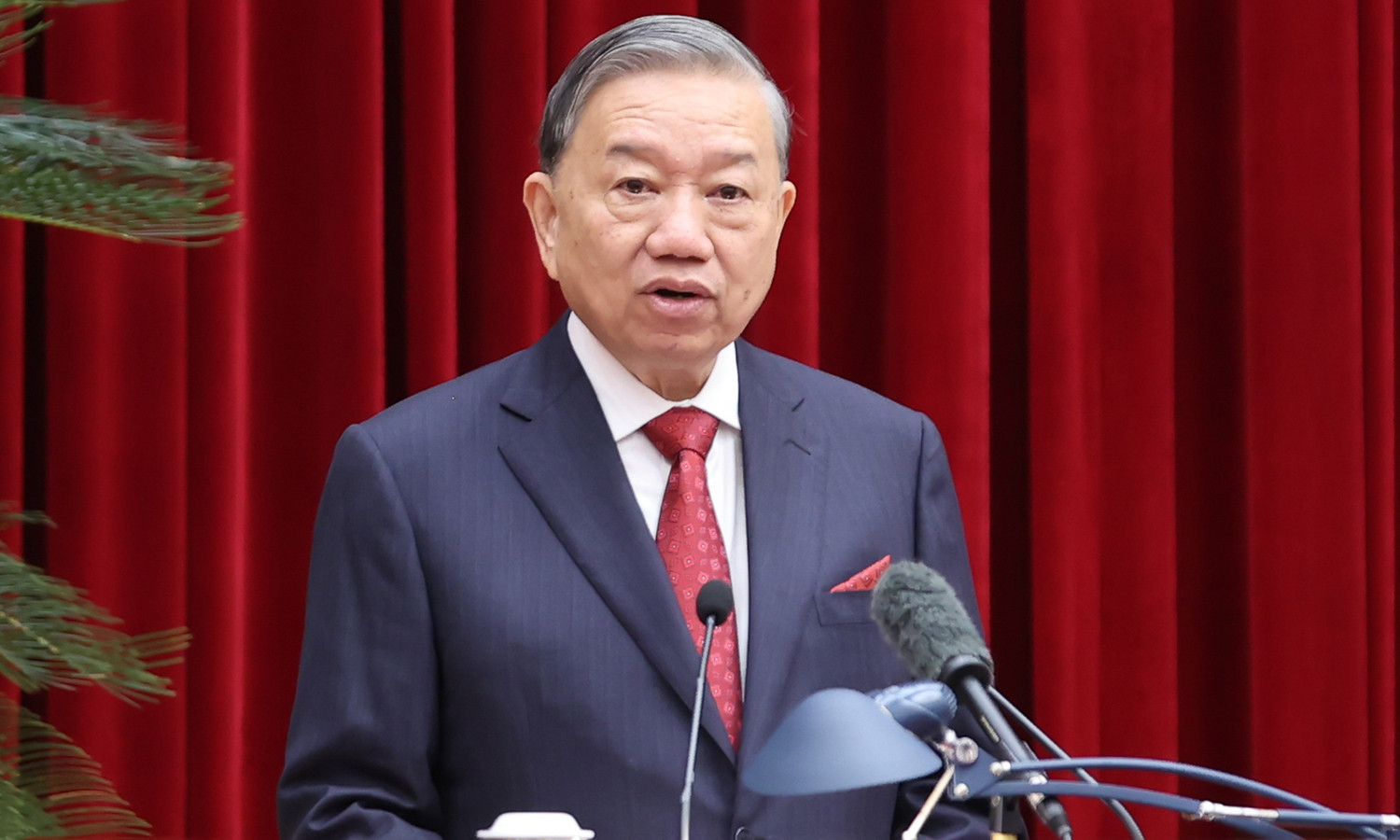 Tổng B&iacute; thư T&ocirc; L&acirc;m ph&aacute;t biểu về 3 đột ph&aacute; chiến lược trong giai đoạn c&aacute;ch mạng mới - Ảnh 1.