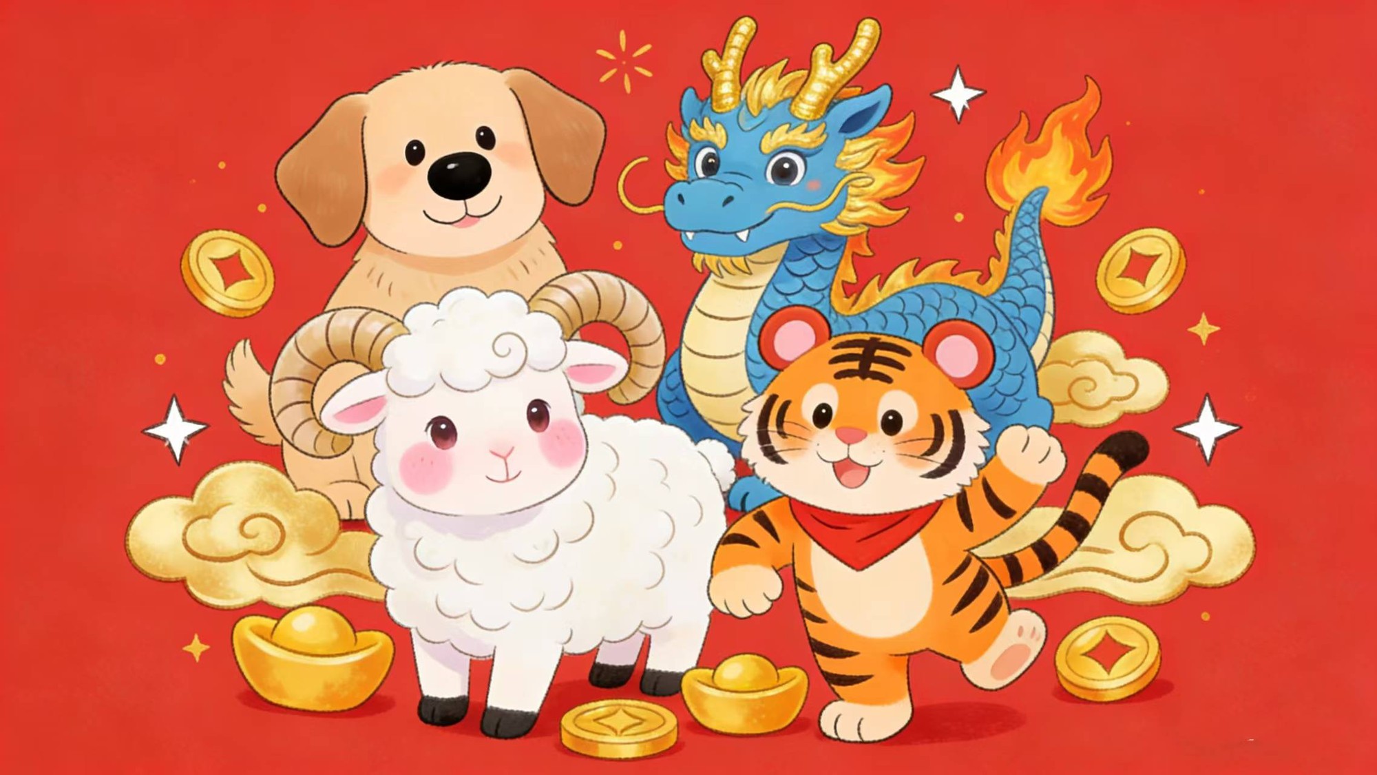 Xếp hạng TOP 4 con gi&aacute;p b&ugrave;ng nổ vận may năm 2026: Số 1 kh&ocirc;ng ai ngờ tới, số 2 t&igrave;nh tiền vi&ecirc;n m&atilde;n- Ảnh 1.