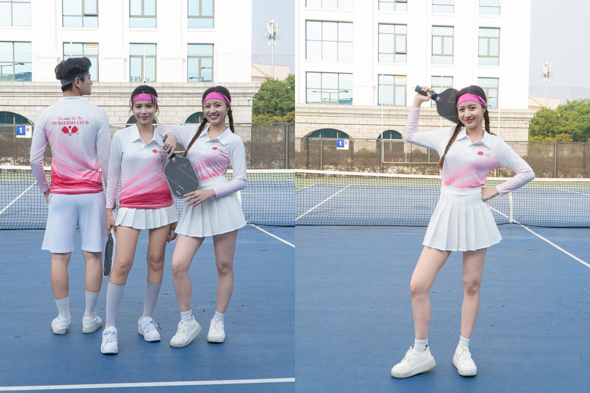 VersaFit Collection 2.0 - BST Đồng phục Pickleball d&agrave;i tay, in 3D sắc n&eacute;t - Ảnh 1.