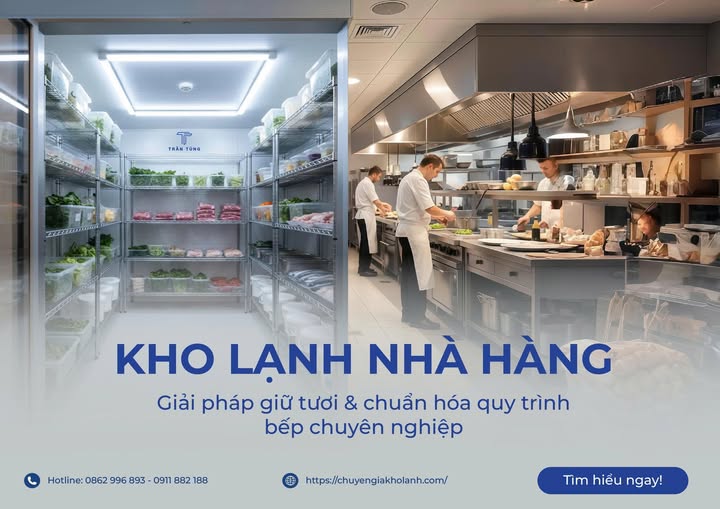 Điện lạnh Trần T&ugrave;ng thi c&ocirc;ng, lắp đặt kho lạnh cho nhiều m&ocirc; h&igrave;nh kinh doanh - Ảnh 3.