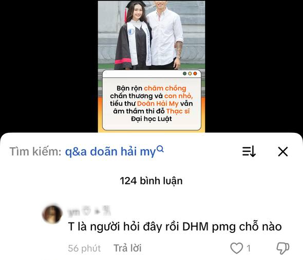 To&agrave;n cảnh vụ Do&atilde;n Hải My bị gắn m&aacute;c "l&agrave;m chảnh" khi đỗ Thạc sĩ ĐH Luật, Mai H&agrave; Trang nổi giận b&ecirc;nh vực - Ảnh 5.