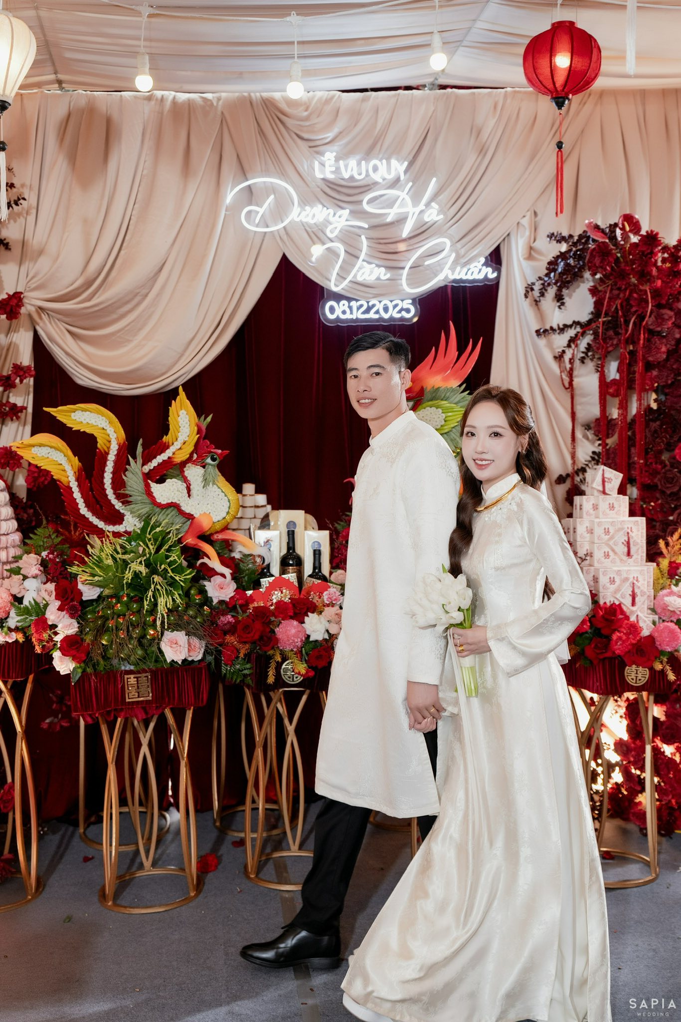 Visual s&aacute;ng bừng của nữ thạc sĩ cưới thủ m&ocirc;n U23 Việt Nam- Ảnh 8.