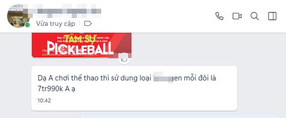 X&ocirc;n xao vụ miếng l&oacute;t gi&agrave;y pickleball bị thổi phồng c&ocirc;ng dụng, d&acirc;n t&igrave;nh tranh c&atilde;i cực gắt- Ảnh 2.