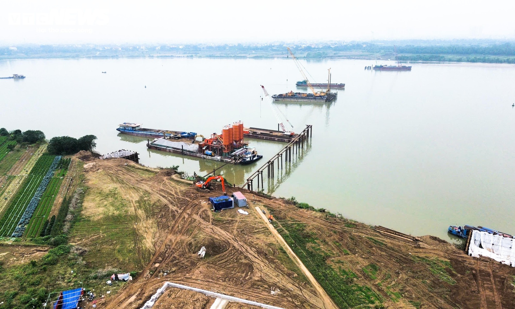 Cầu Ngọc Hồi 12 . 000 Tỷ đồng nối H&agrave; Nội v&agrave; Hưng Y&ecirc;n sẽ ho&agrave;n th&agrave;nh 2028 - Ảnh 1.