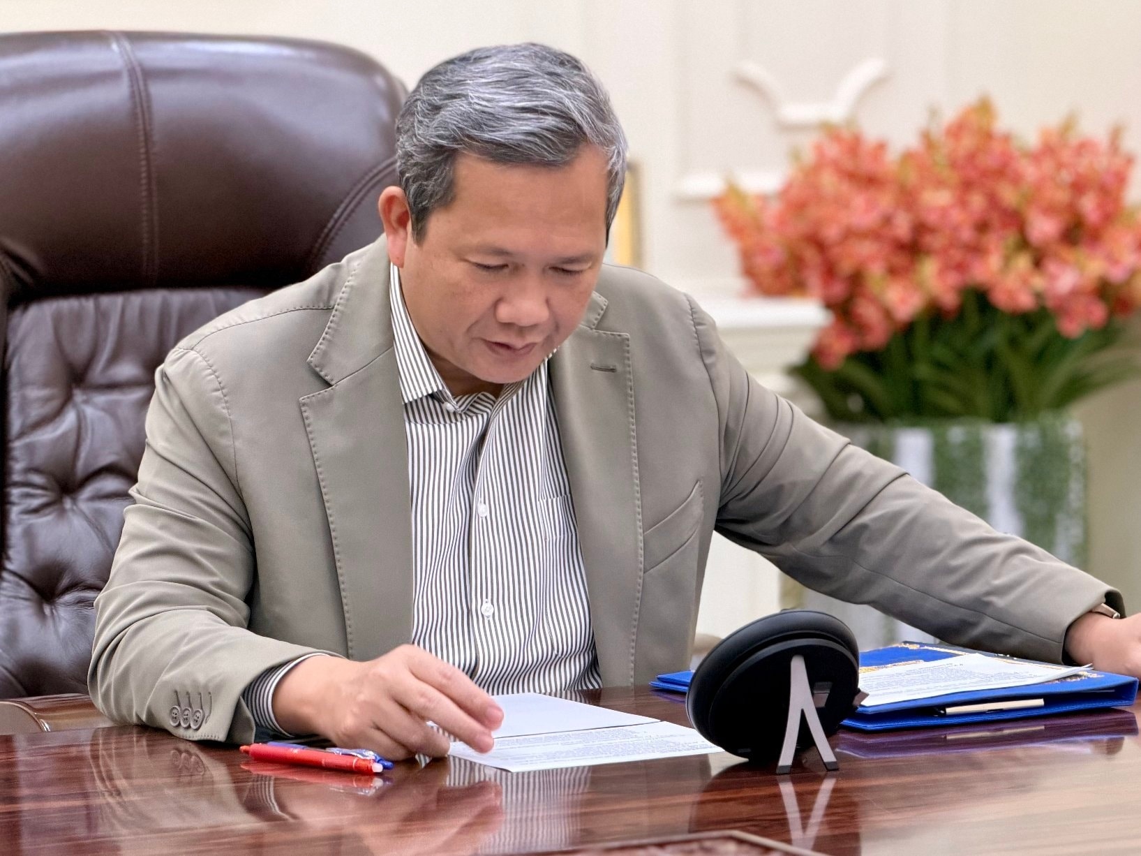 Thủ tướng Campuchia điện đ&agrave;m với Ngoại trưởng Mỹ - Ảnh 1.