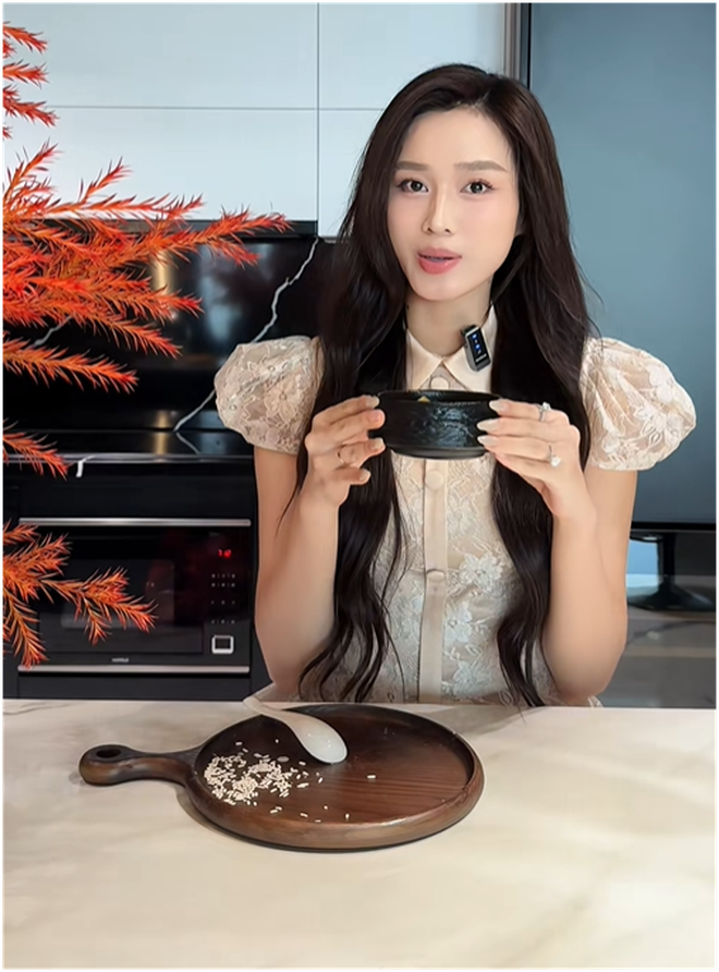 2 chiếc nhẫn kim cương tr&ecirc;n tay Đỗ H&agrave; - con d&acirc;u Tập đo&agrave;n Sơn Hải g&acirc;y b&agrave;n t&aacute;n- Ảnh 2.