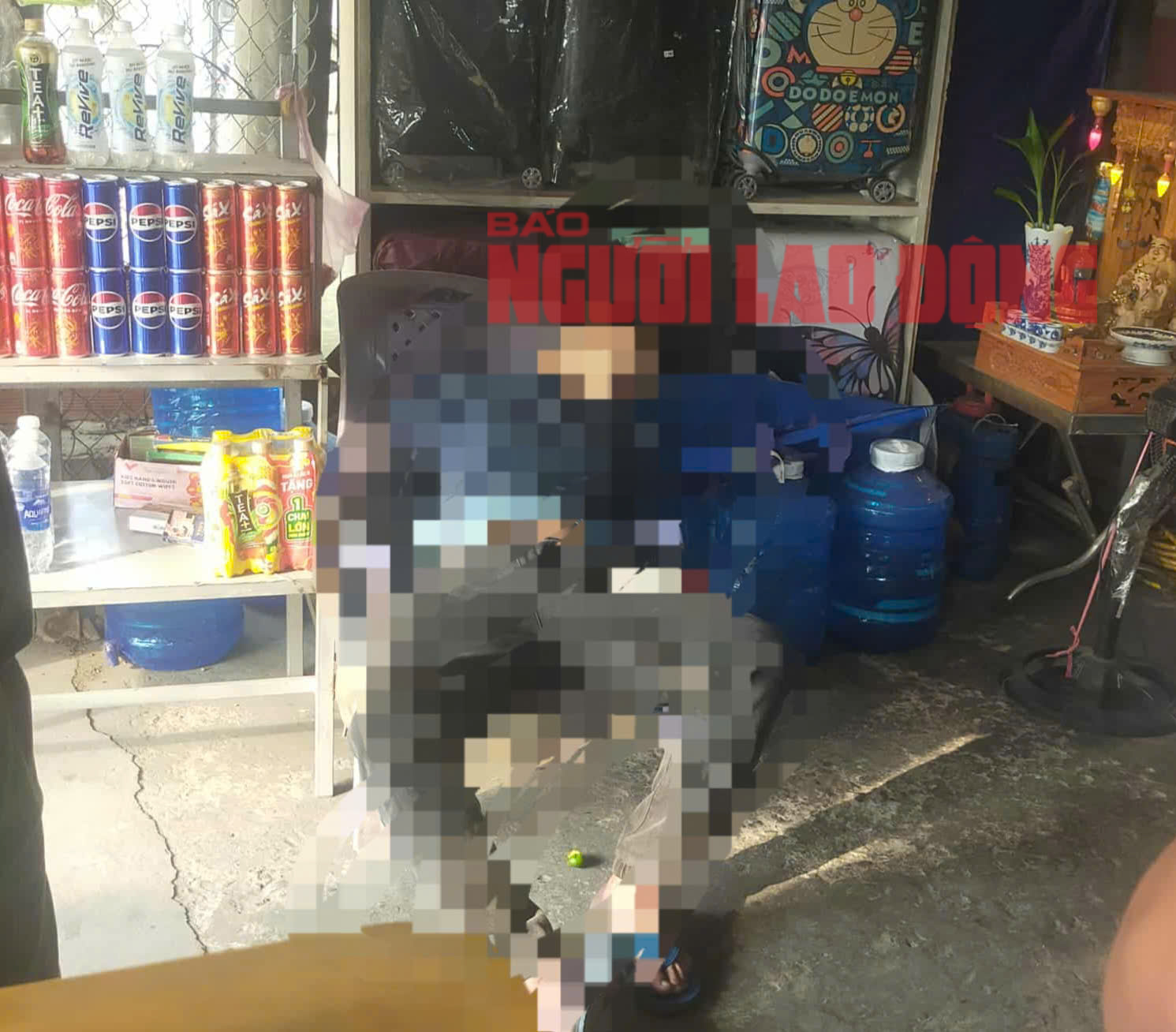 Một người đ&agrave;n &ocirc;ng tử vong bất thường tại qu&aacute;n c&agrave; ph&ecirc; ven Quốc lộ 1 - Ảnh 1.