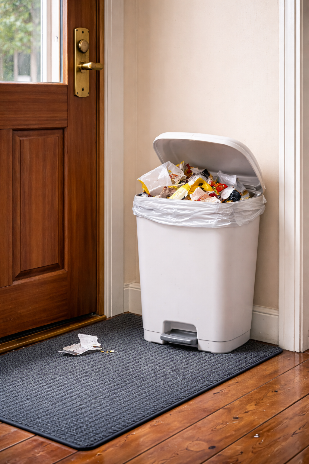 Nh&agrave; m&atilde;i xui, tiền m&atilde;i kh&ocirc;ng tụ? Thủ phạm l&agrave; 3 vật đại kỵ nằm ngay sau cửa ch&iacute;nh- Ảnh 2.