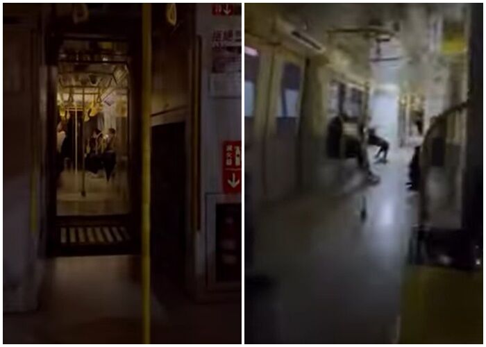 Đ&agrave;i Loan rung chuyển v&igrave; động đất 7.0 độ Richter: H&igrave;nh ảnh đ&aacute;ng sợ từ t&agrave;u điện - Ảnh 3.