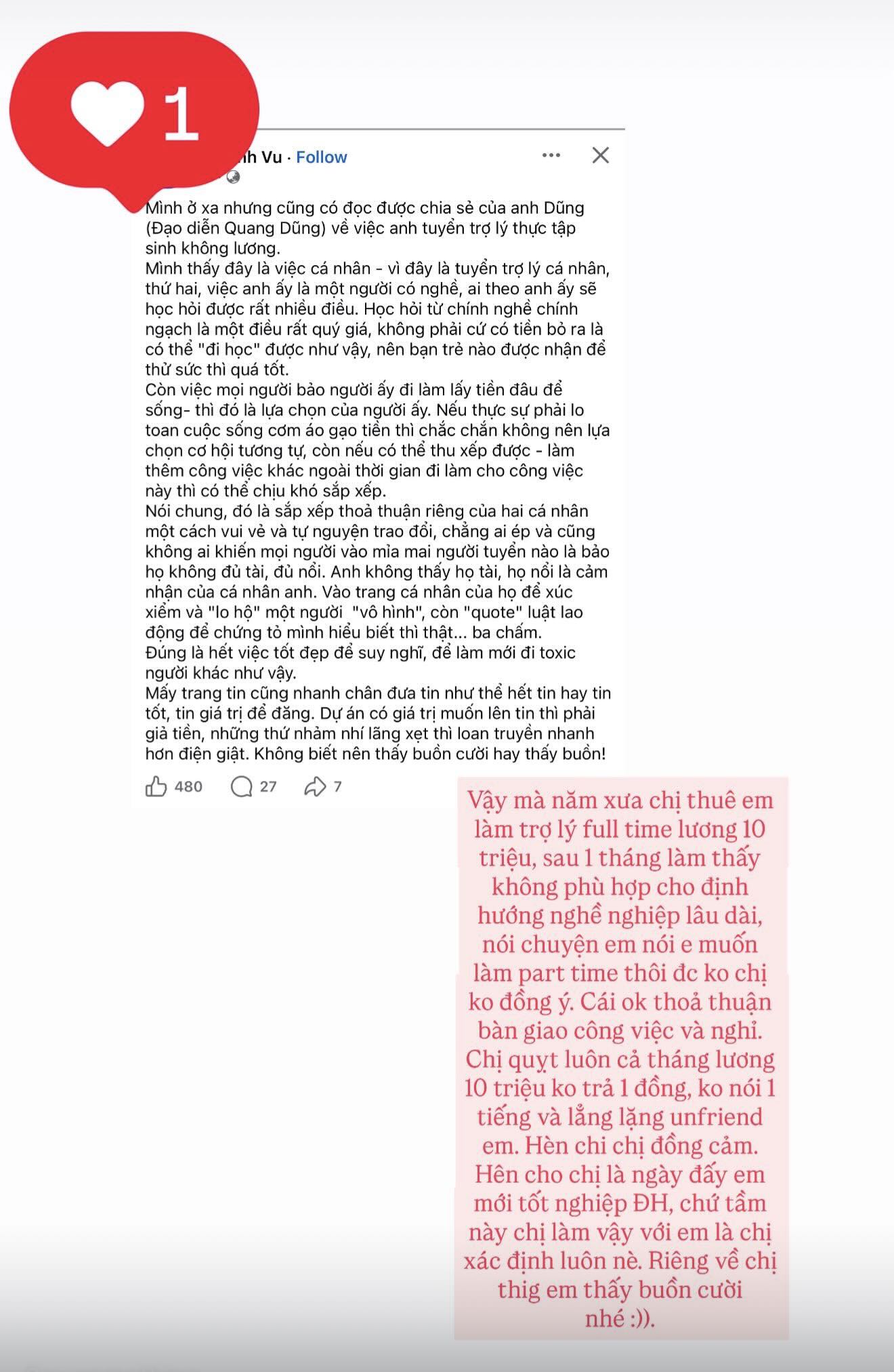 Siêu mẫu Hà Anh lên tiếng vụ bị réo tên vào bài tố "quỵt" tiền trợ lý - Ảnh 1. Siêu mẫu Hà Anh lên tiếng vụ bị réo tên vào bài tố "quỵt" tiền trợ lý - Ảnh 1.