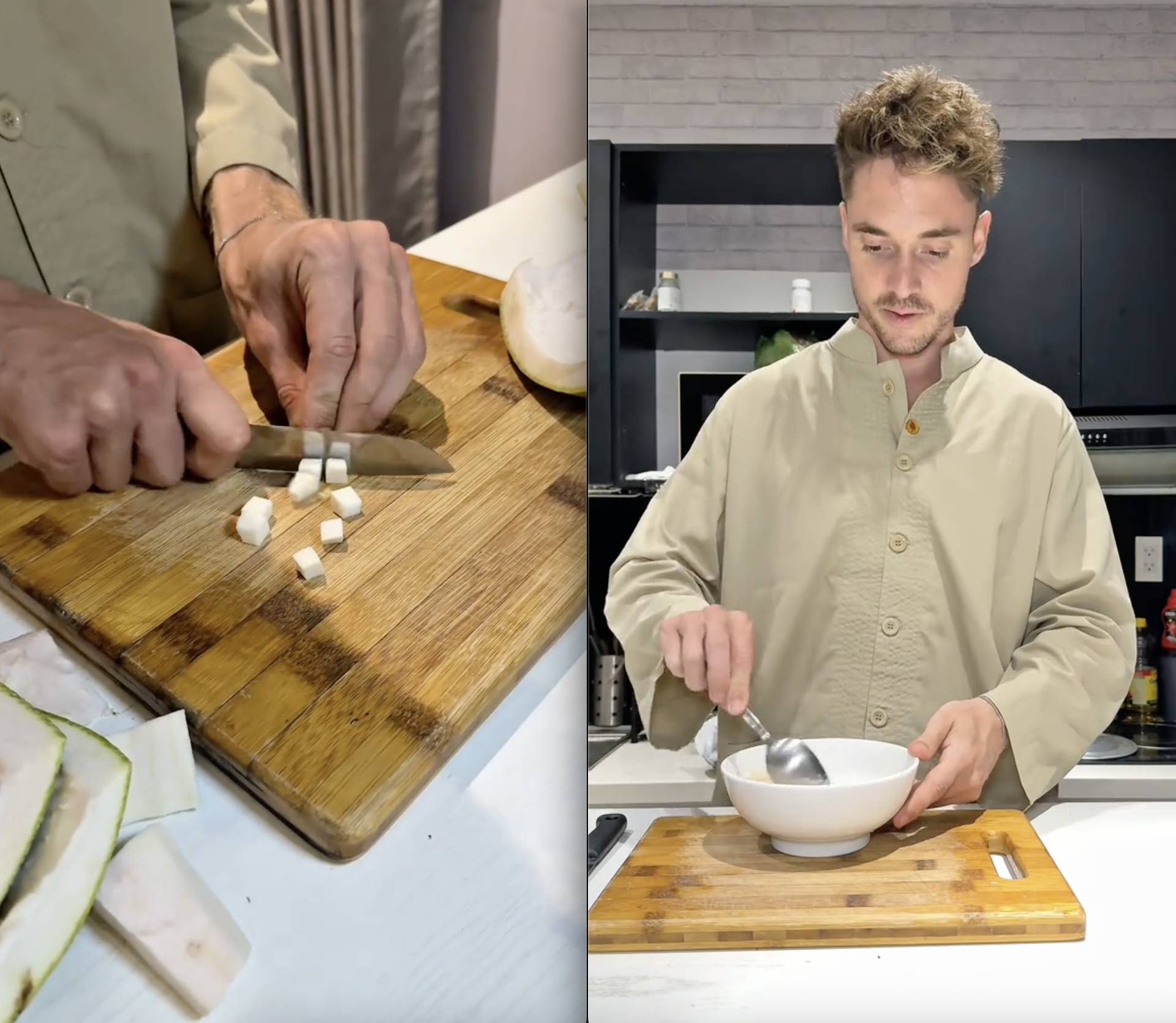 Kh&aacute;ch T&acirc;y tự tay nấu 1 m&oacute;n ch&egrave; khiến d&acirc;n mạng "sốc l&ecirc;n sốc xuống" v&igrave; nhiều người Việt cũng chưa chắc l&agrave;m được - Ảnh 2.