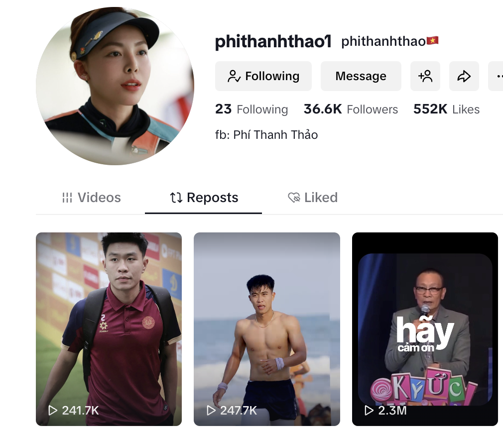 Phí Thanh Thảo cho "bay màu" 60 clip trai đẹp 6 múi, thay bằng video của Lý Đức U22 Việt Nam giữa tin hẹn hò - Ảnh 1. Phí Thanh Thảo cho "bay màu" 60 clip trai đẹp 6 múi, thay bằng video của Lý Đức U22 Việt Nam giữa tin hẹn hò - Ảnh 1.