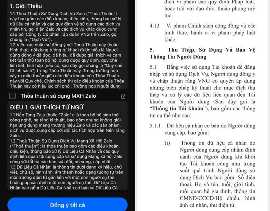 Bảo Mật Thông Tin Trên Zalo Sau Khi Chấp Thuận Điều Khoản Mới Như Thế Nào? - Ảnh 1.