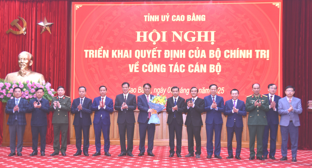 Đồng chí Phan Thăng An giữ chức vụ Bí thư Tỉnh ủy Cao Bằng- Ảnh 5.